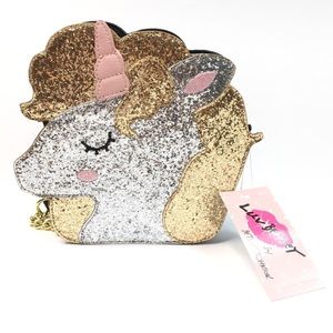 NWT: Betsey Johnson unicorn purse